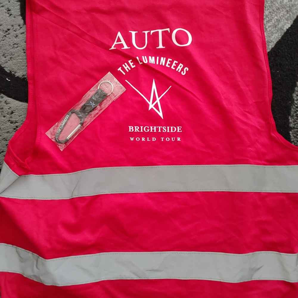 Brightside World Tour Pink Safety Vest